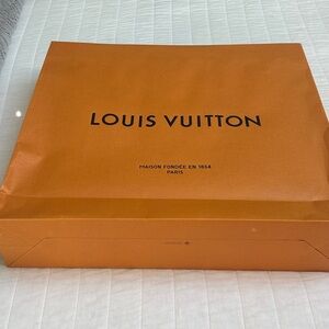 Louis Vuitton Box and Shopping Bag